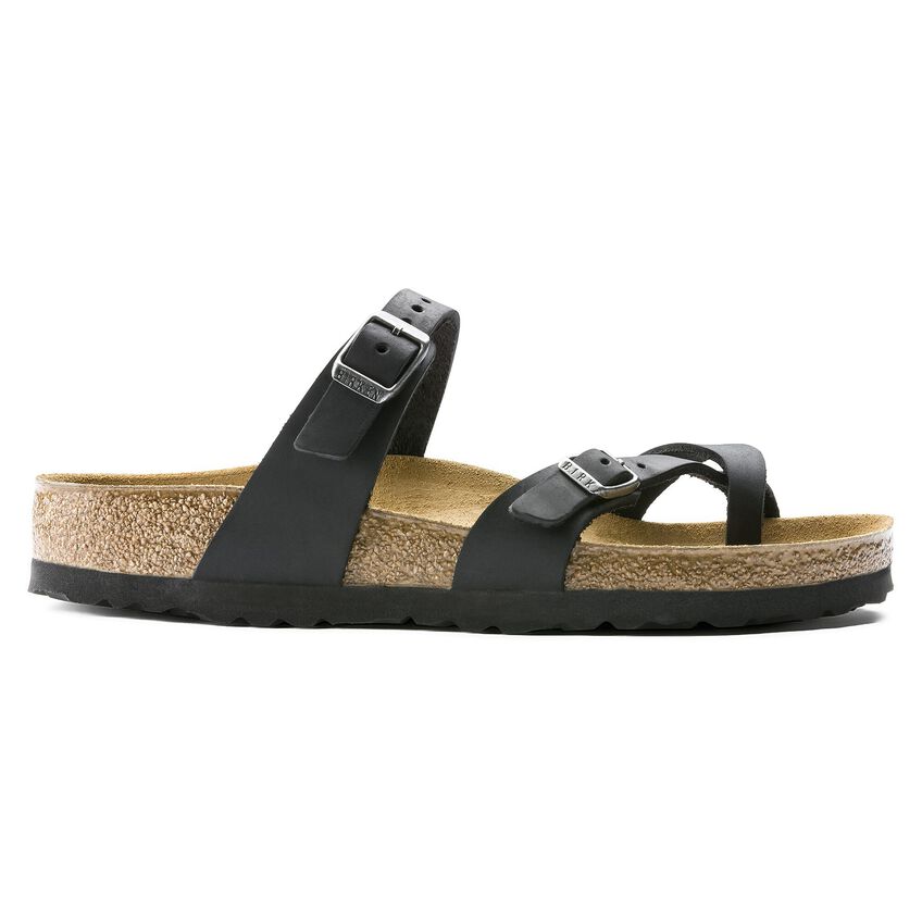 Birkenstock Mayari Black Oiled Leather