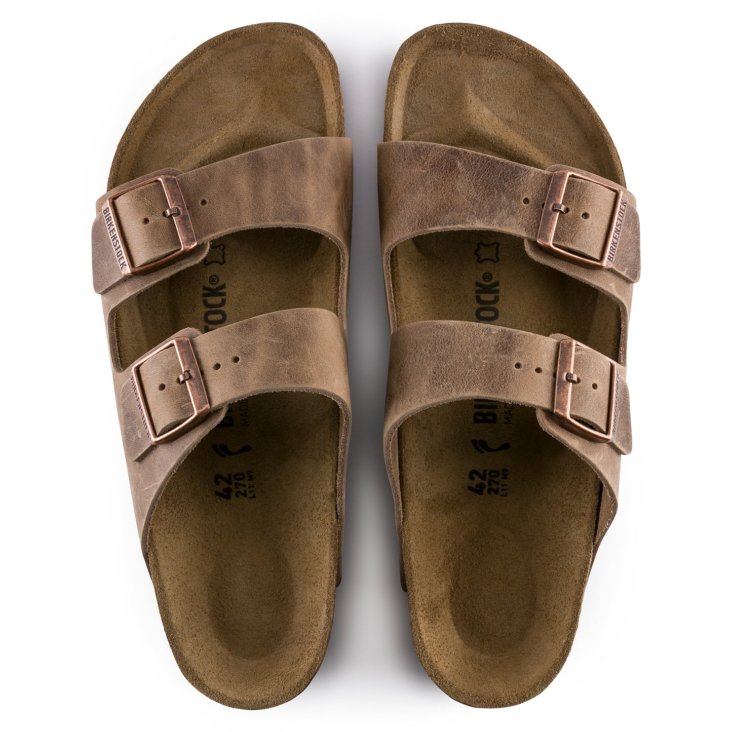 Birkenstock Arizona Tobacco Leather