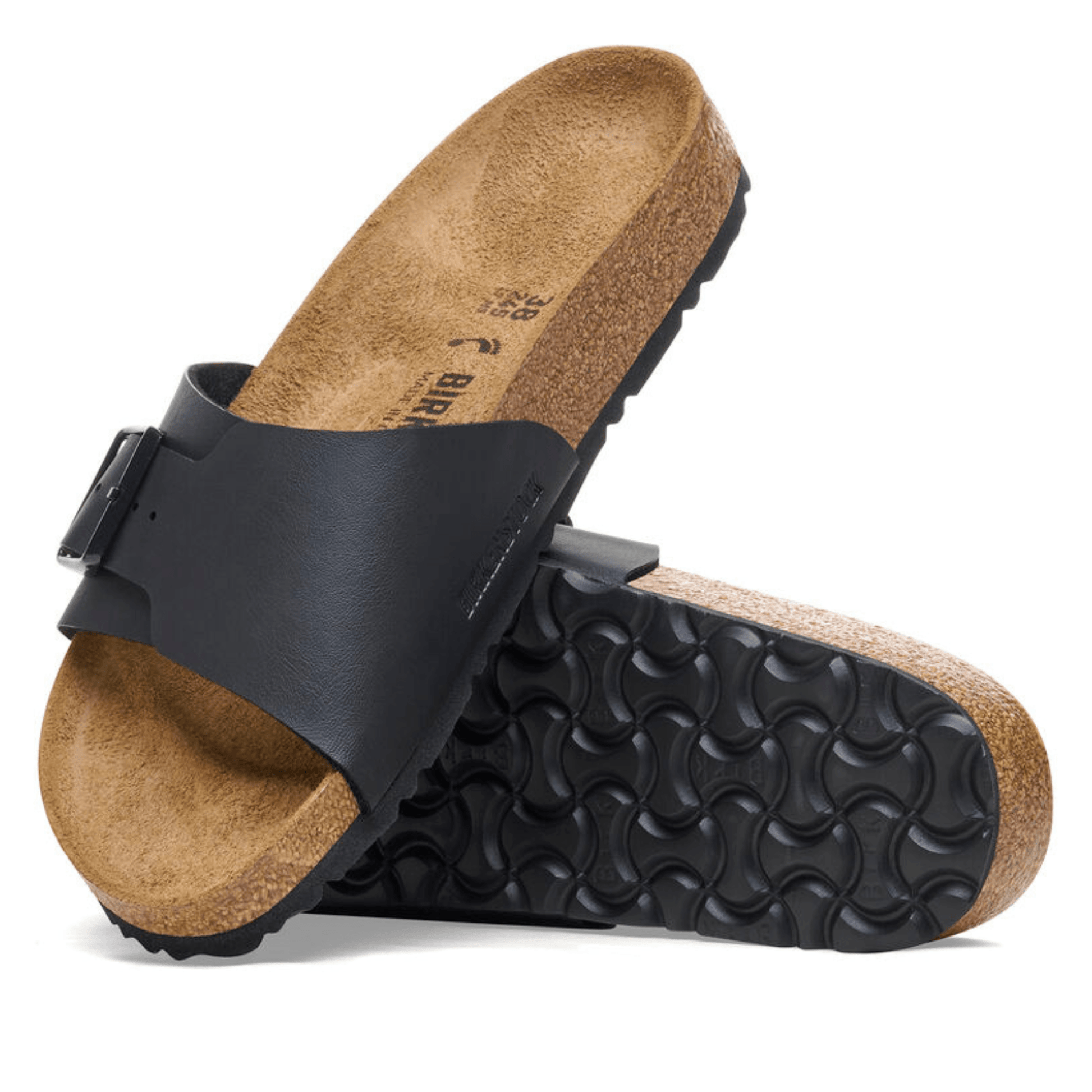 Birkenstock Catalina Black BF Narrow - Kumpfy Shoes