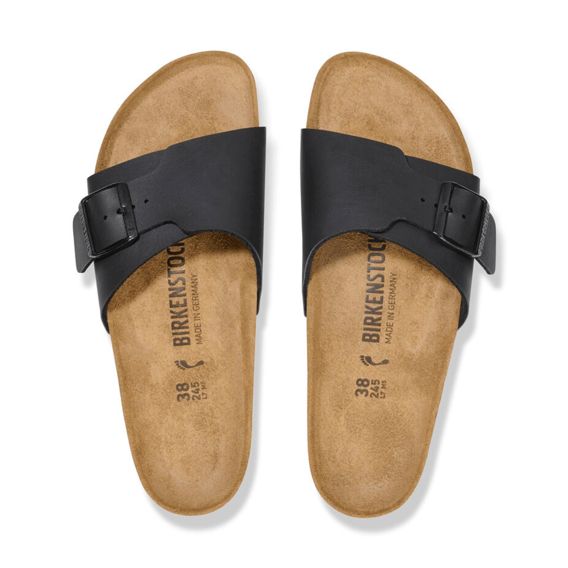 Birkenstock Catalina Black BF Narrow - Kumpfy Shoes