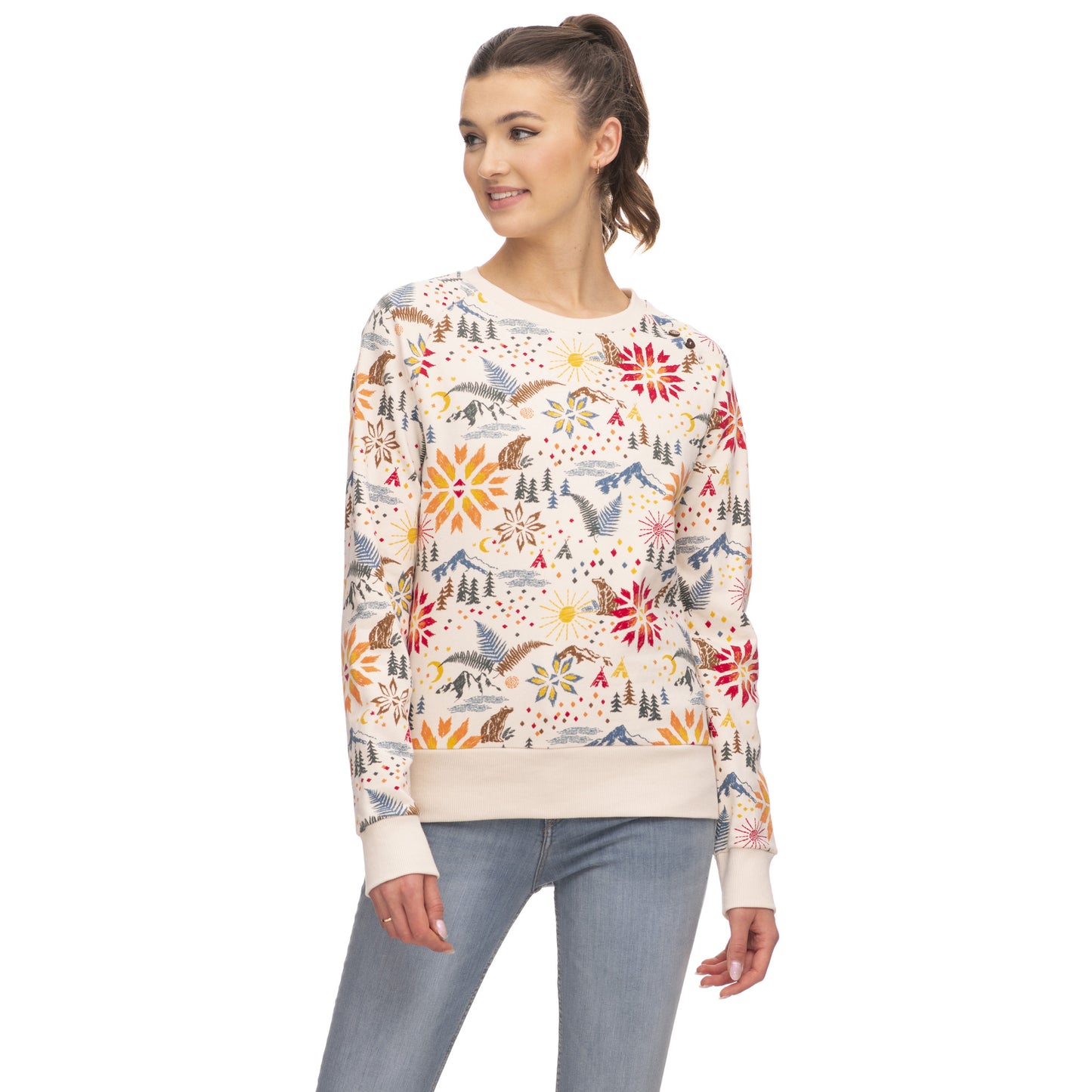 Ragwear Johanka Print Sweatshirt