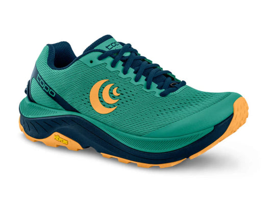 Topo Athletic Women's Ultraventure 3 Trail Runner - Teal/Orange