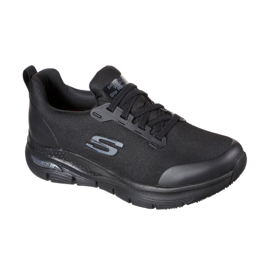 Skechers Arch Fit Vermical Women Black - Kumpfy Shoes